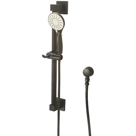 Olympia Handheld Shower Set in Matte Black P-4460-MB